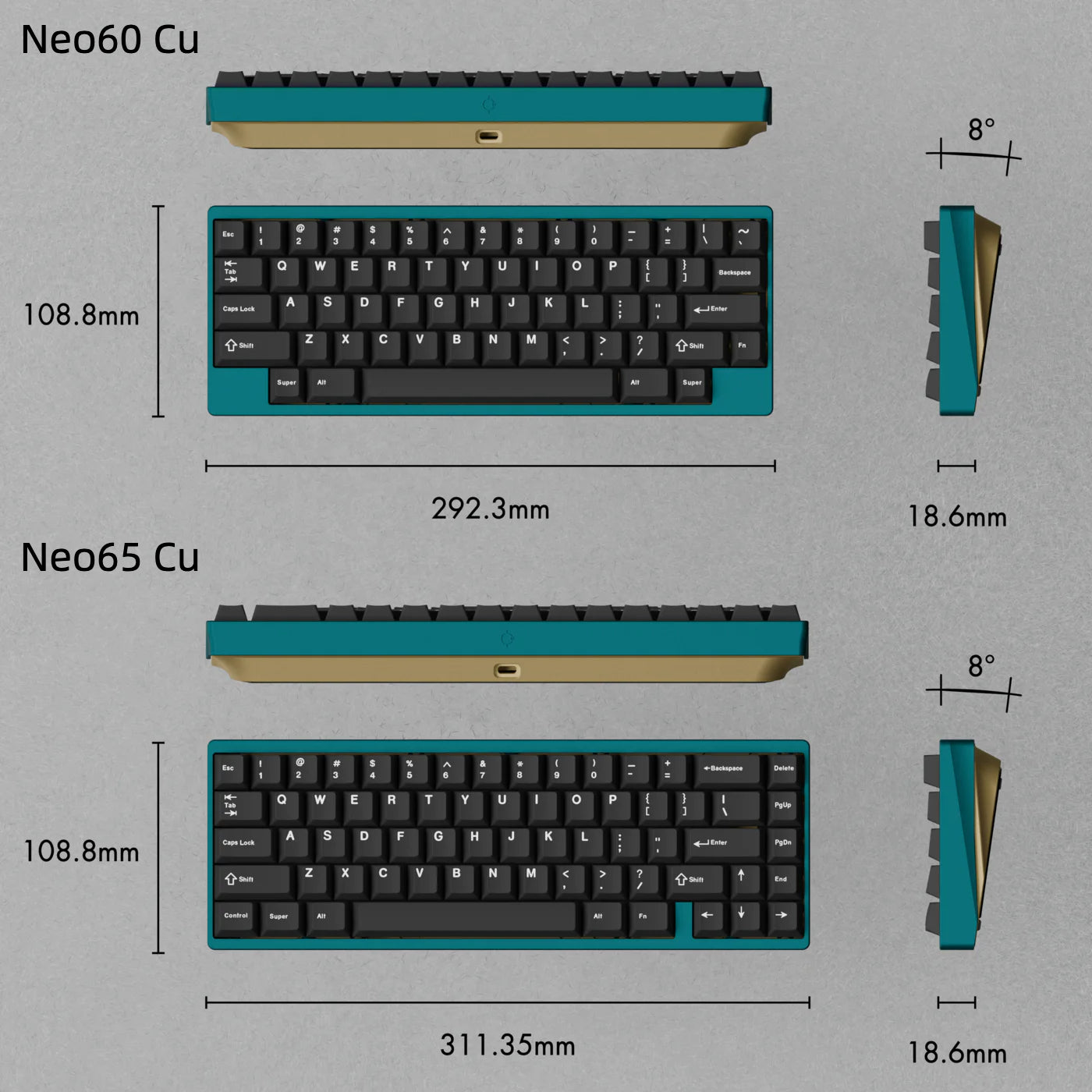 Pre Order] Neo60 CU – Coffeekeys