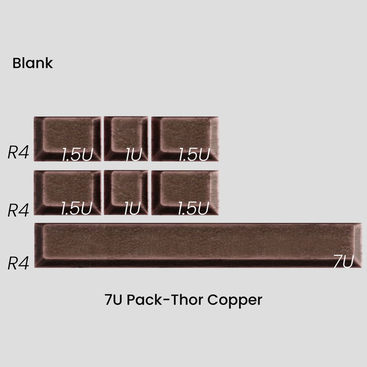 Awekeys Viking Antiques set Thor - Copper