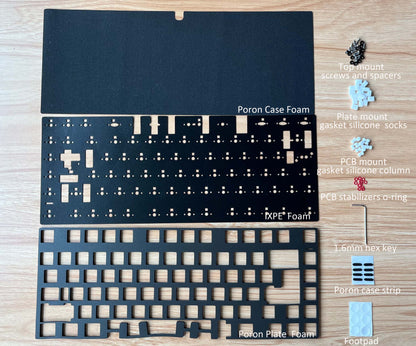 [Pre-Order] MKC75 PCB GASKET MOUNT KEYBOARD KIT - Addon