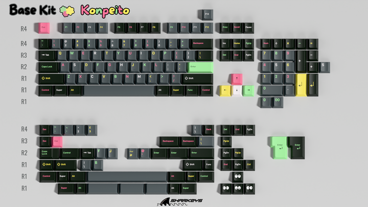 Konpeito Keycap Set