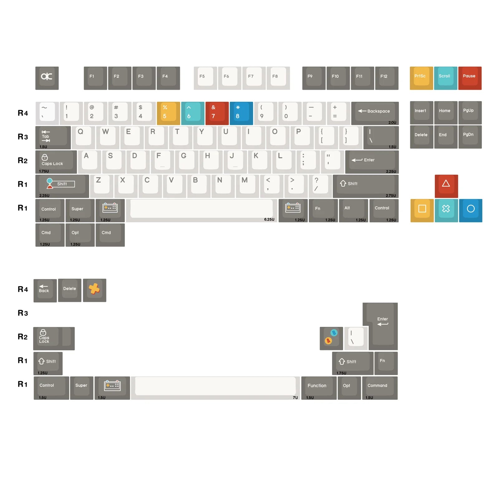 QK65 Mk3 keycaps – Coffeekeys