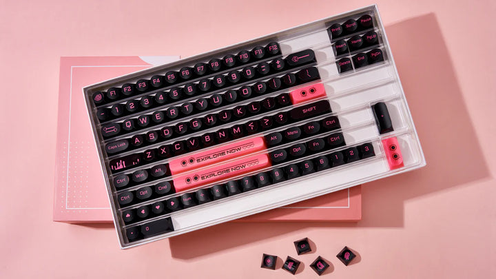 Dark Blush Keycaps