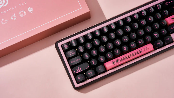 Dark Blush Keycaps