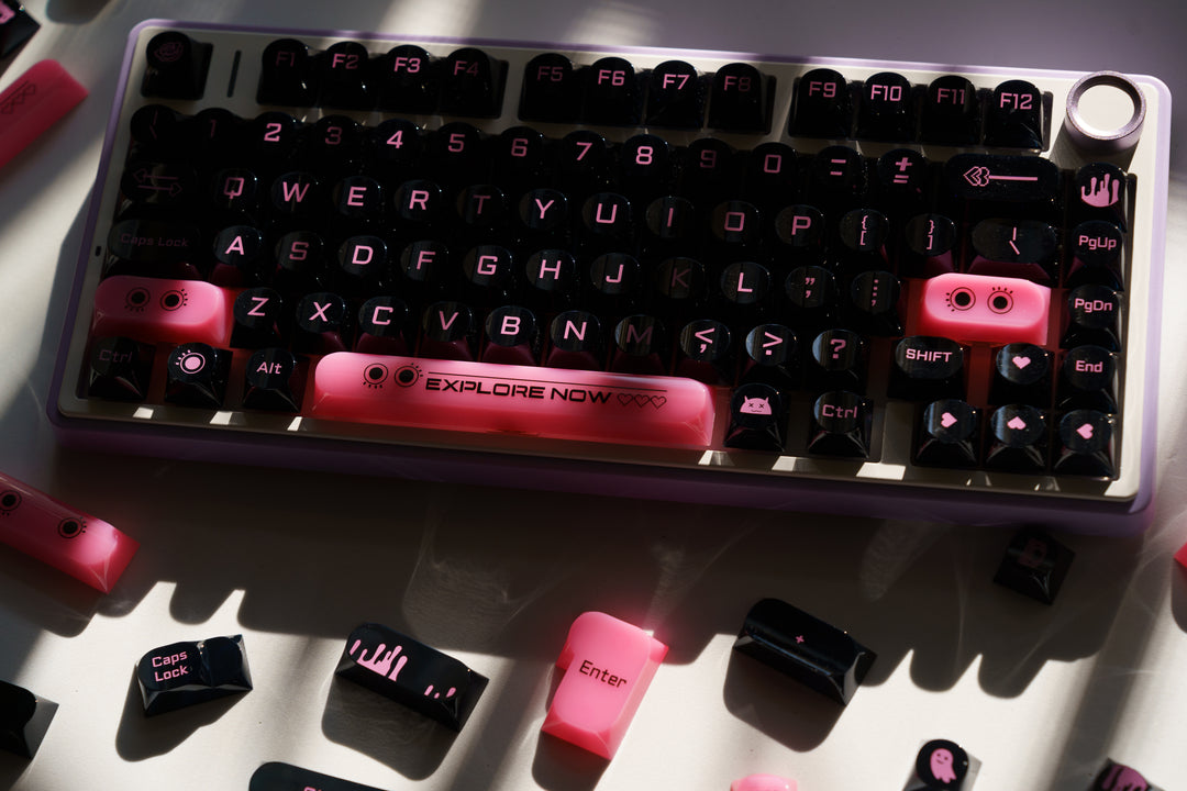 Dark Blush Keycaps