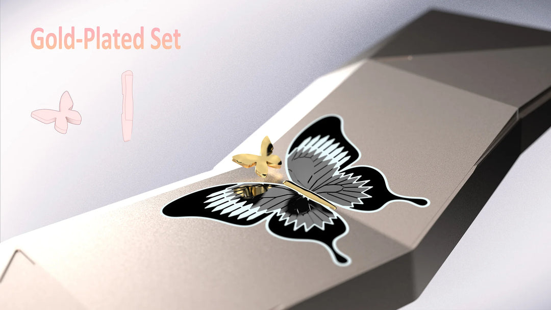 [Group Buy] Vany Alice Butterfly Gold-Plated Set