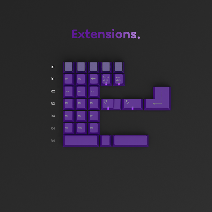 [Group Buy] GMK CYL Purple