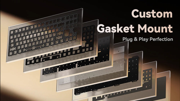 Hex80 Hall Effect Custom Keyboard