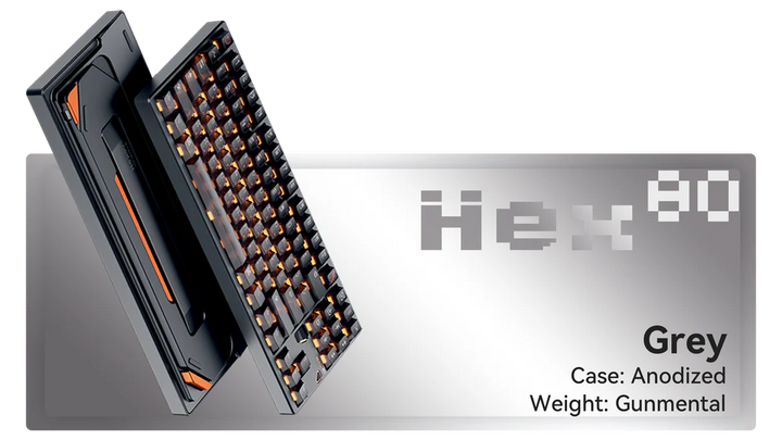 Hex80 Hall Effect Custom Keyboard