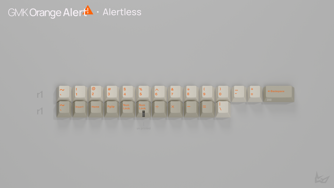 [Group Buy] GMK Orange
