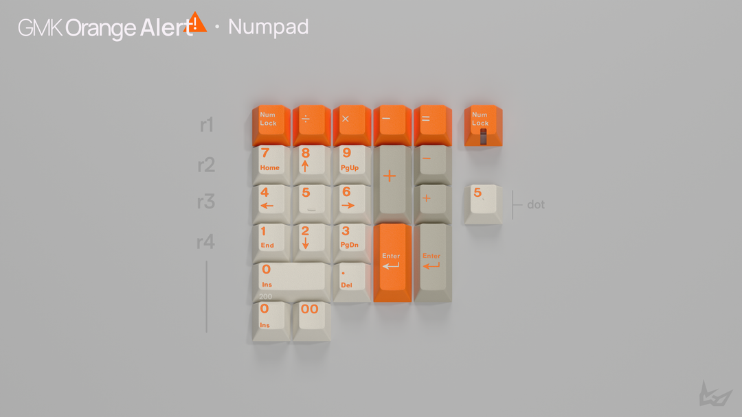 [Group Buy] GMK Orange