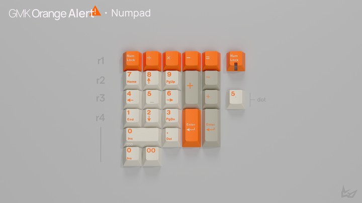 [Group Buy] GMK Orange