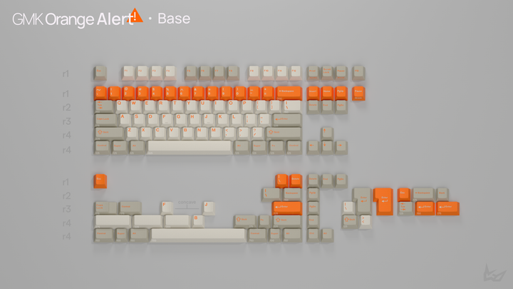 [Group Buy] GMK Orange