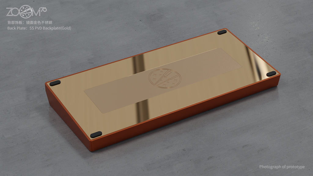 [Pre-order] Zoom75 - Extra Back Plate Kit