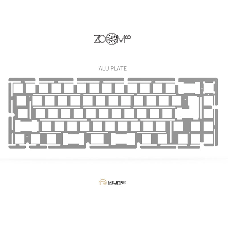 Zoom 65 -  Aluminium plate