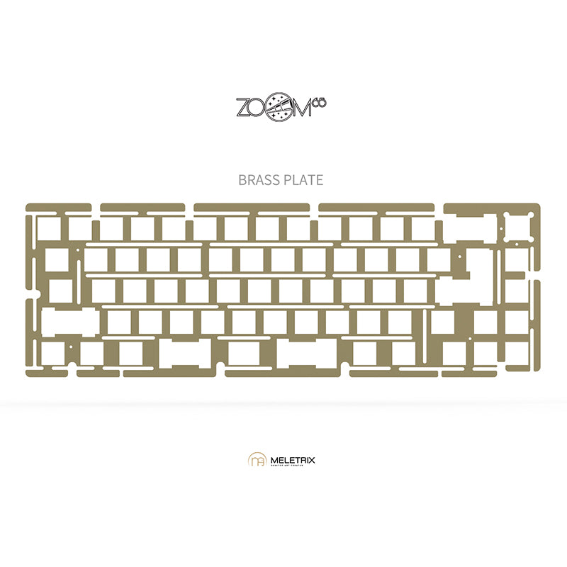 Zoom 65 -  Brass plate