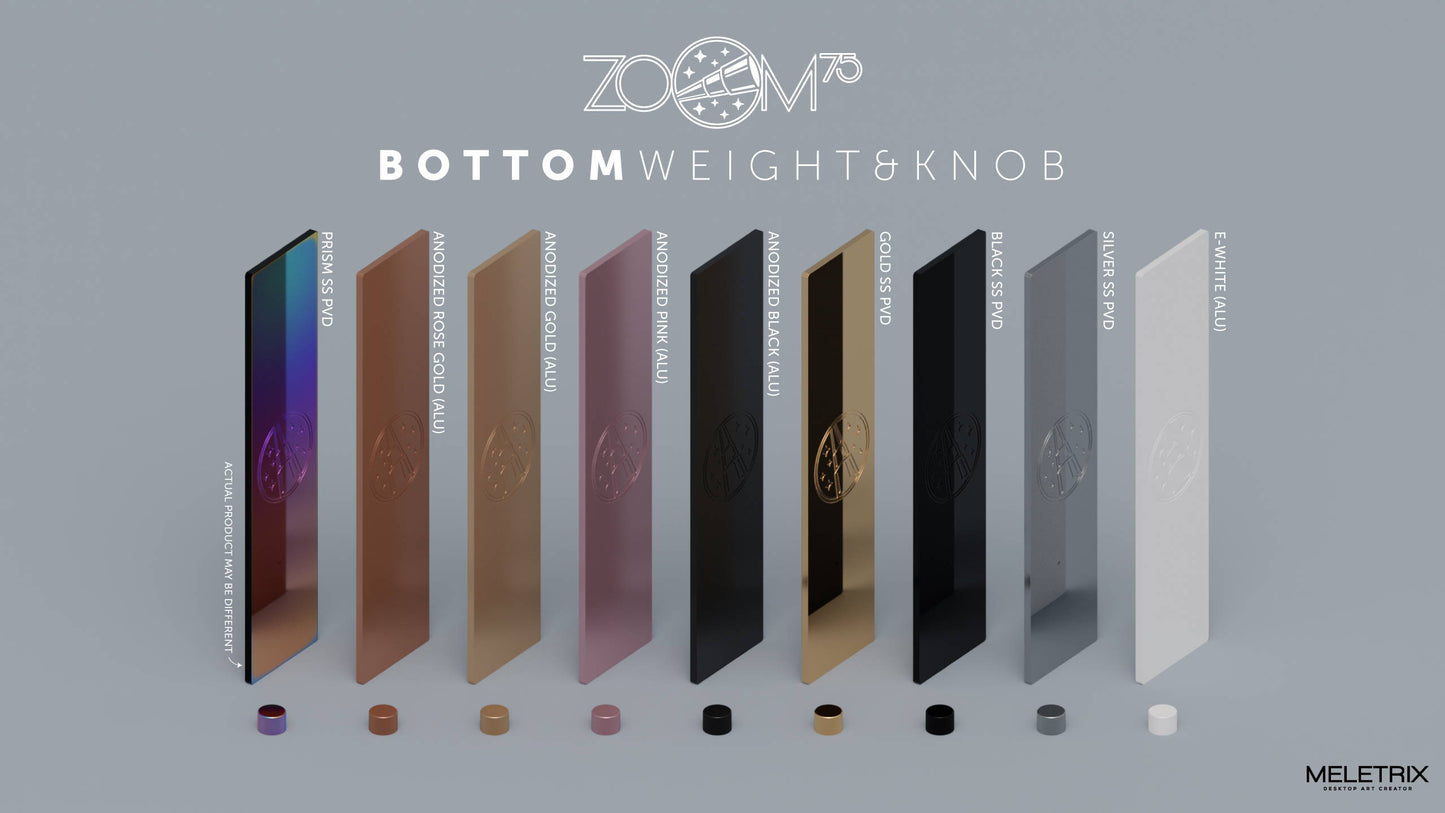 [Pre-order] Zoom75 - Extra External Weights