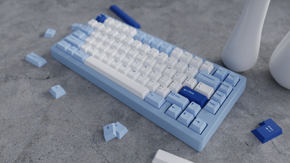 WS Blue Oasis Keycaps