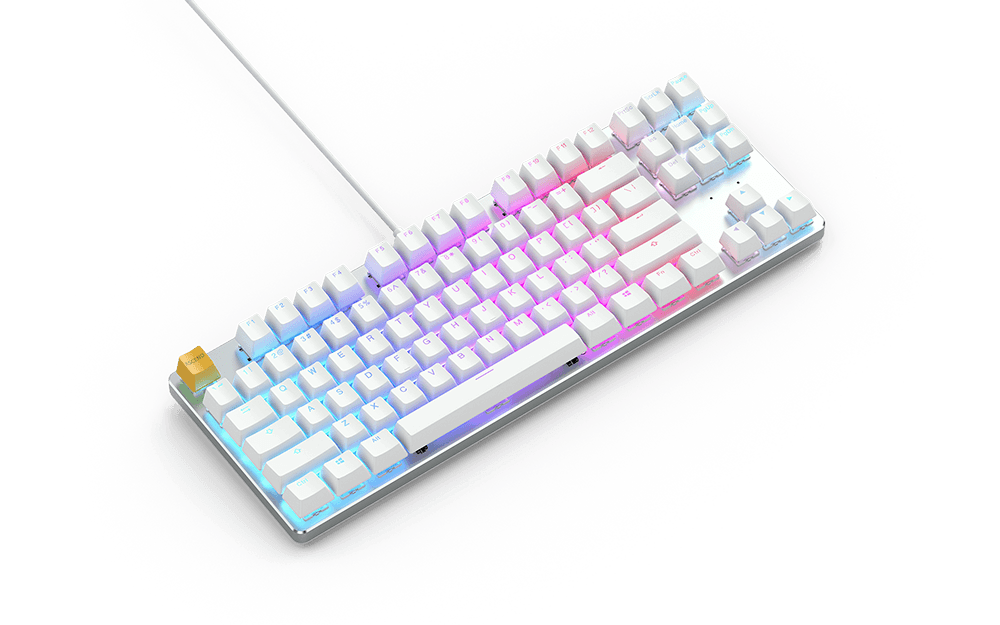 Thistle Glorious PC Gaming Race GMMK TKL White Ice Edition